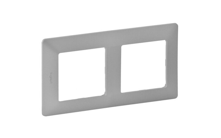 фото - Legrand Valena LIFE Алюминий Рамка 2-ая (754132)