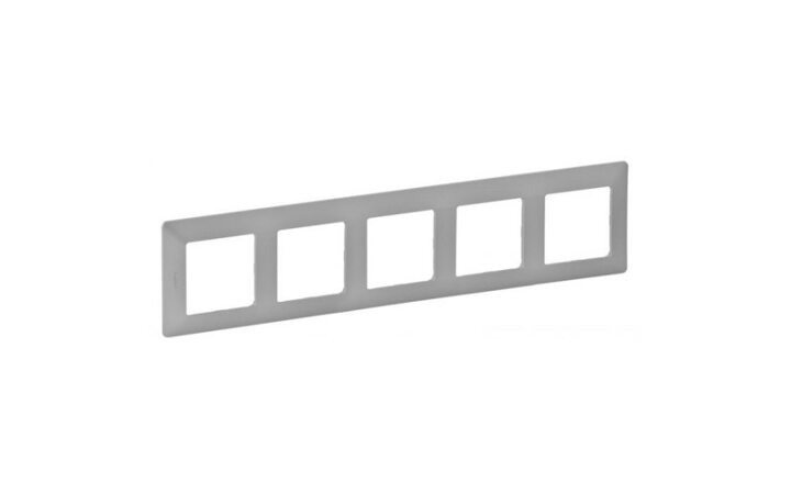 фото - Legrand Valena LIFE Алюминий Рамка 5-ая (754135)