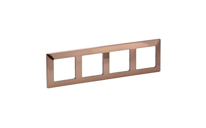 фото - Legrand Valena LIFE Медь Рамка 4-ая (754164)