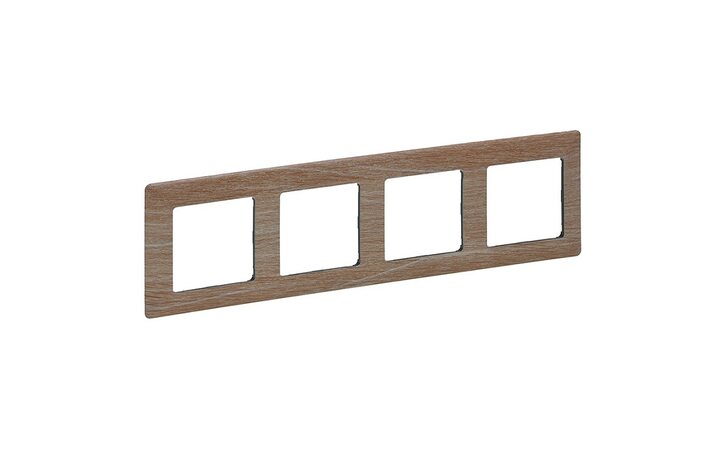 фото - Legrand Valena LIFE Светлое дерево Рамка 4-ая (754184)