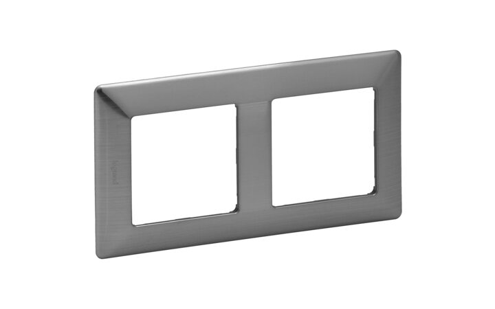 фото - Legrand Valena LIFE Сталь Рамка 2-ая (754152)