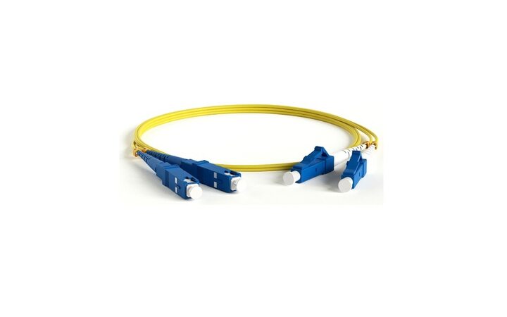 фото - Hyperline FC-S2-9-LC/UR-SC/AR-H-2M-LSZH-YL бухта 2м