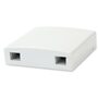 фото - Hyperline FO-WB86-FTTH-2UN-WH