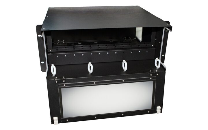 фото - Hyperline FO-19BX-4U-F2-12xSLT-W120H32-EMP