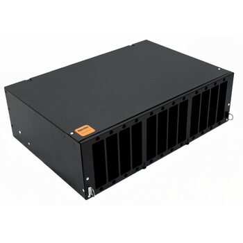 фото - Hyperline FO-19V-3U-12xSLT-W130H30-96UN-BK