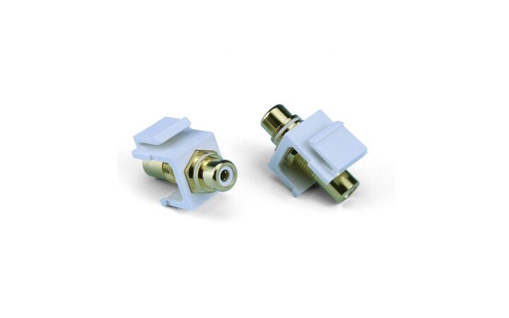 фото - Hyperline KJ1-RCA/WH-HG-WH