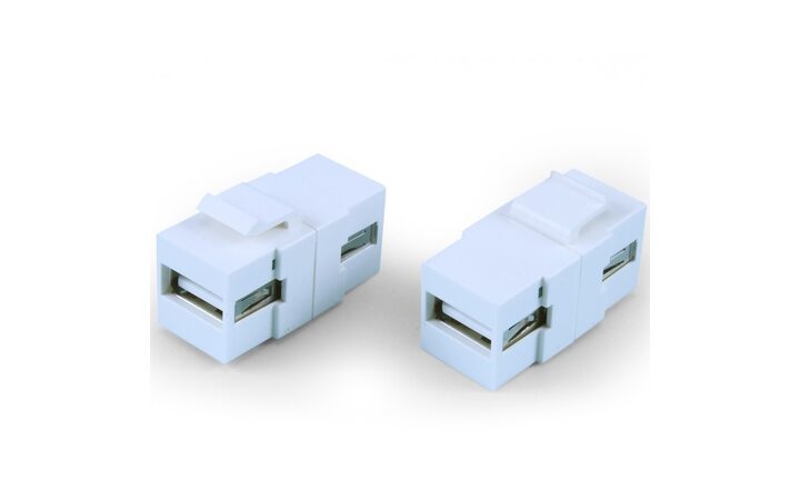 фото - Hyperline KJ1-USB-A2-WH