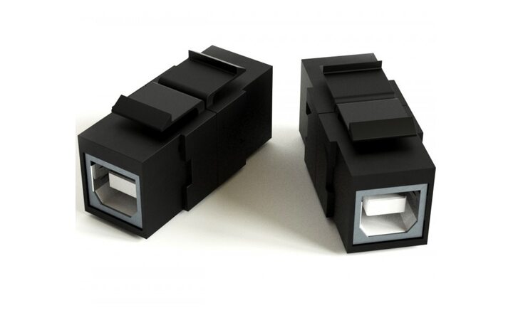 фото - Hyperline KJ1-USB-B2-BK