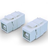 Hyperline KJ1-USB-B2-WH