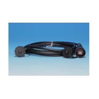 Hyperline PC-IE-LPM-STP-RJ45-RJ45-C5e-1M-BK