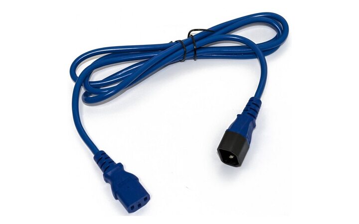 фото - Hyperline PWC-IEC13-IEC14-1.8-BL
