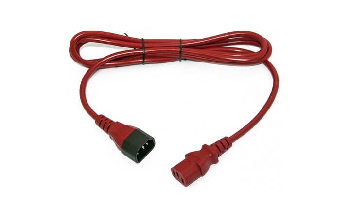 фото - Hyperline PWC-IEC13-IEC14-3.0-RD