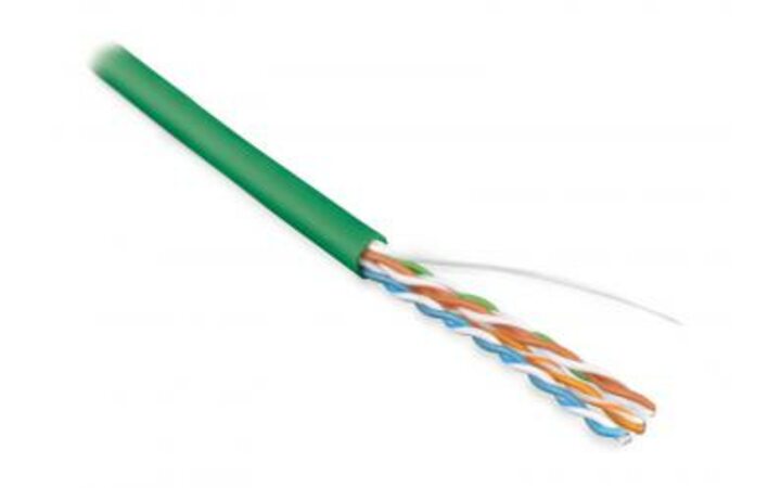 фото - Hyperline UUTP4-C6-P24-NCR-IN-LSZH-GN-100