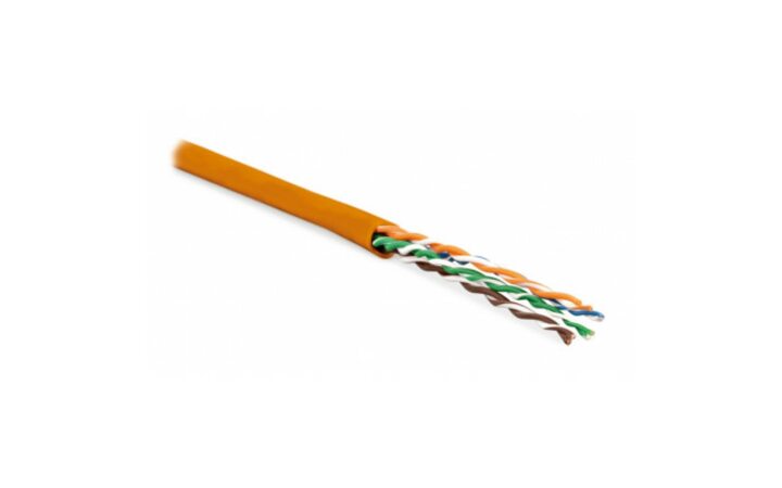 фото - Hyperline UUTP4-C6-P24-NCR-IN-LSZH-OR-100
