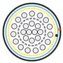 фото - Hyperline FUTP25-C3-S24-IN-LSZH-GY