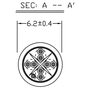 фото - Hyperline PC-LPM-SFTP-RJ45-RJ45-C6-0.5M-LSZH-OR