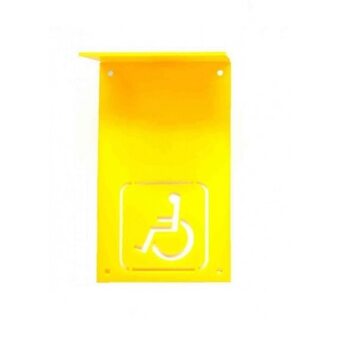 фото - MEDbells Табличка для инвалидов с козырьком