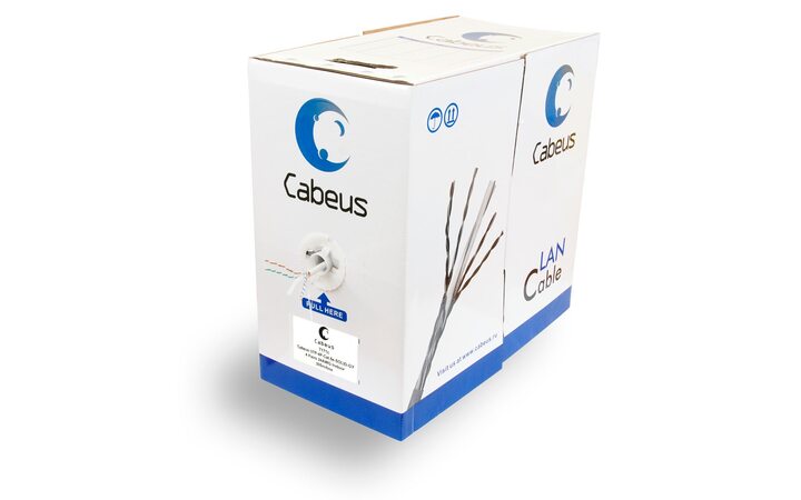 фото - Cabeus UTP-4P-Cat.5e-SOLID-GY (305м)