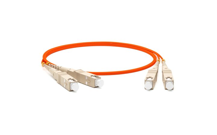 фото - Hyperline FC-D2-62-SC/PR-SC/PR-H-1M-LSZH-OR
