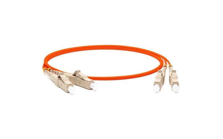 фото - Hyperline FC-D2-50-LC/PR-LC/PR-H-1M-LSZH-OR