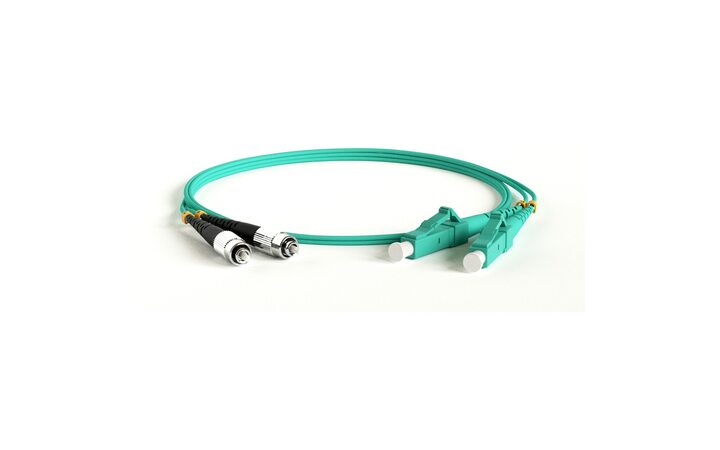 фото - Hyperline FC-D2-503-FC/PR-LC/PR-H-15M-LSZH-AQ бухта 15м