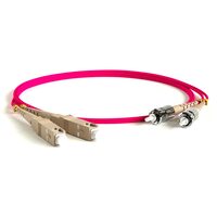 Hyperline FC-D2-504-SC/PR-ST/PR-H-30M-LSZH-MG, бухта 30м