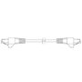 фото - Hyperline PC-LPM-STP-RJ45-RJ45-C6a-2M-LSZH-GY
