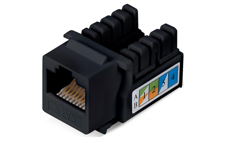 фото - Cabeus KJ-RJ45-Cat.6-90-BK