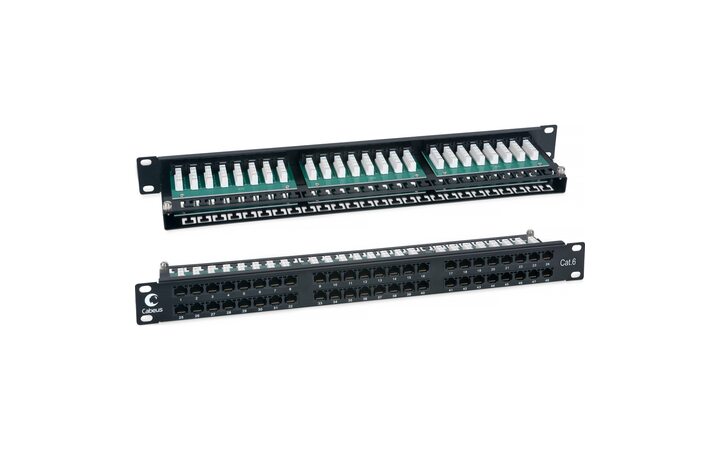 фото - Cabeus PLHD-48-Cat.6-Dual