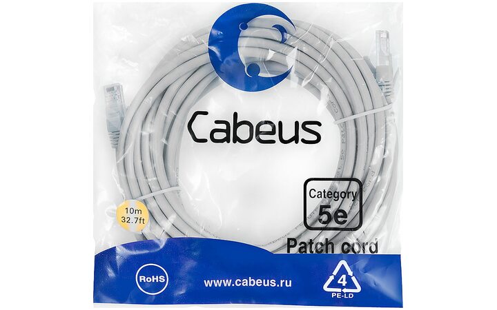 фото - Cabeus PC-UTP-RJ45-Cat.5e-15m-LSZH