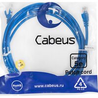 Cabeus PC-UTP-RJ45-Cat.5e-3m-BL-LSZH