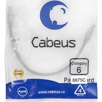 Cabeus PC-UTP-RJ45-Cat.6-0.3m-LSZH