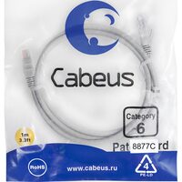 Cabeus PC-UTP-RJ45-Cat.6-1m-LSZH