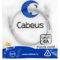 Cabeus PC-UTP-RJ45-Cat.6a-1m-LSZH