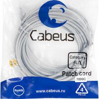 Cabeus PC-UTP-RJ45-Cat.6a-10m-LSZH