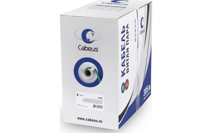фото - Cabeus UTP-4P-Cat.5e-SOLID-GN
