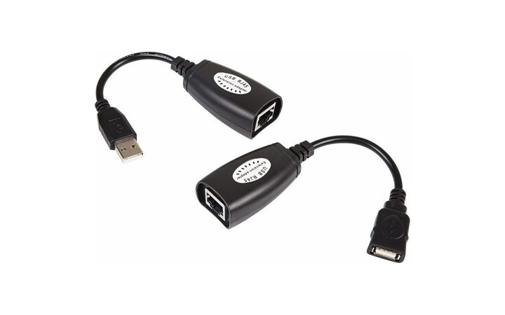 фото - REXANT Удлинитель USB по витой паре (8p8c) (18-1176)