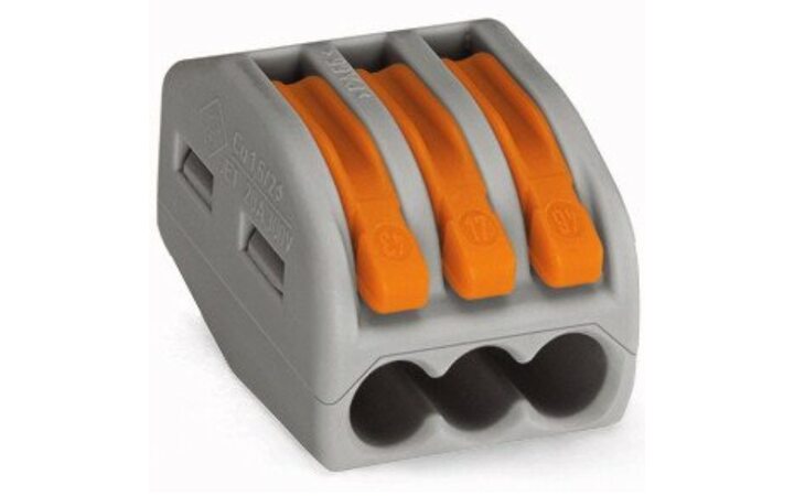 фото - WAGO 222-413 клемма 3-проводная