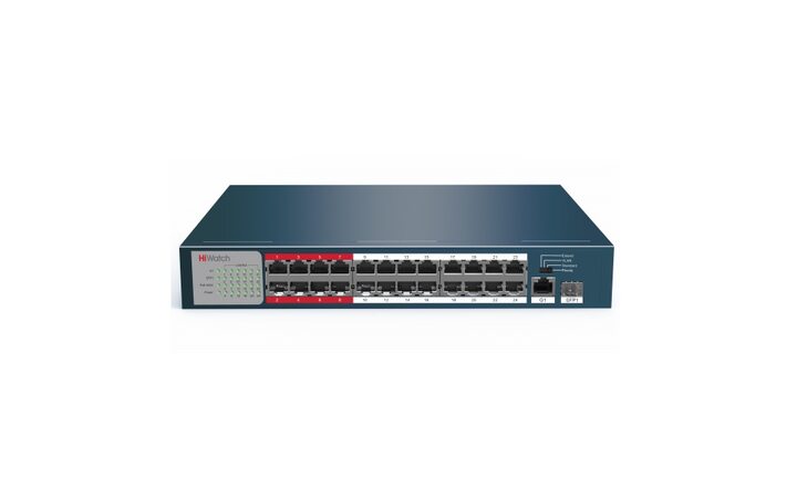 фото - HiWatch DS-S2624P(B) - PoE-коммутатор
