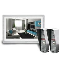 J2000 Комплект видеодомофона 10'-6 АРИНА (белый)/АДМИРАЛ AHD 2,0 mp (серебро)-2шт