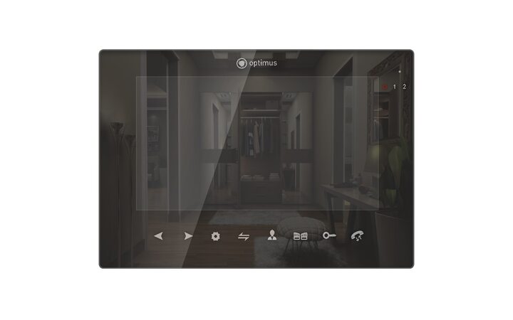 фото - Optimus VMH-7.5 (mr) - 7 TFT LCD монитор видеодомофона