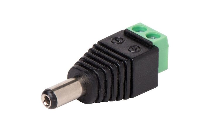 фото - ELETEC Разъем питания штекер 2.1 х 5.5 с клеммной колодкой (BC01)