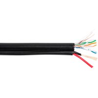 ELETEC Кабель комб. UTP 5E 4x2x0.5 + 2x0.75 outdoor эконом, 200 м (05-016) бухта 200м