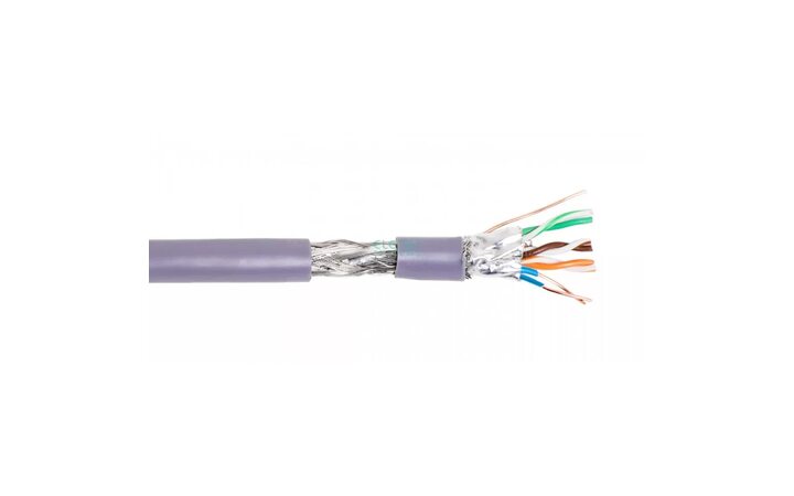 фото - Кабель SFTP 5E Eletec 4x2xAWG24, 305 м, медь (06-980) бухта 305м