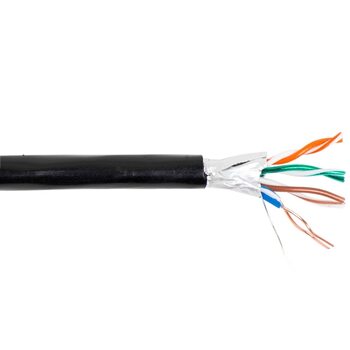 фото - Кабель FTP 5E Eletec 4x2xAWG24, Profi Line, наружный, 305м, медь (06-431) бухта 305м