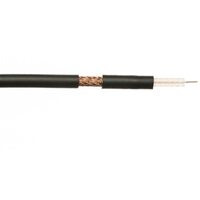 ELETEC Кабель коаксиальный RG-59 B/U MIL17экран 112%, черный, 100 м (03-010) бухта 100м