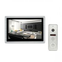 J2000 Комплект видеодомофона 10'-9 АРИНА AHD 2mp (черный)/АНТЕЙ 2Mp v.2(серебро)