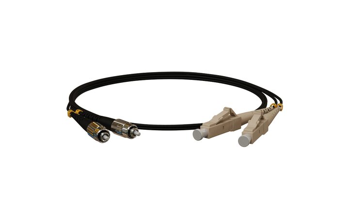 фото - Hyperline FC-D2-62-FC/PR-LC/PR-H-5M-LSZH-BK, бухта 5м