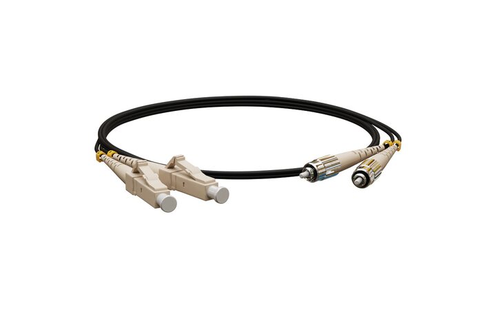 фото - Hyperline FC-D2-62-LC/PR-ST/PR-H-5M-LSZH-BK, бухта 5м