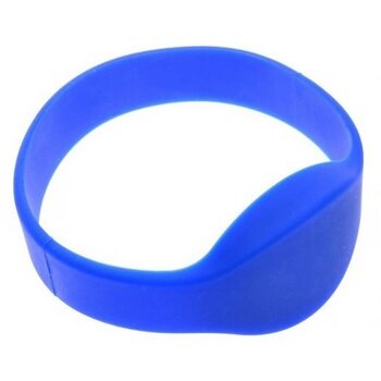 фото - IronLogic Браслет Temic, IL-10D65TB, силиконовый, без застёжки (синий, женский)